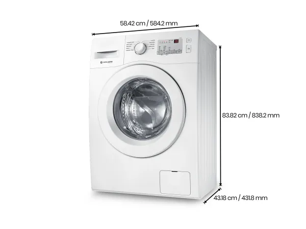 Hugo Queen Size Bed with Washing Machine Front Load